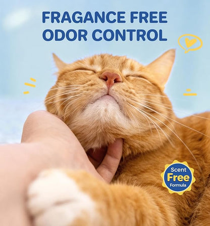 Cat Litter Clumping Mixed Cassava Cat Litter Clumping Tapioca Litter with Odor Control, Dust-Free, Unscented Natural Litter Sodium-Based for Kittens, 18 Ib