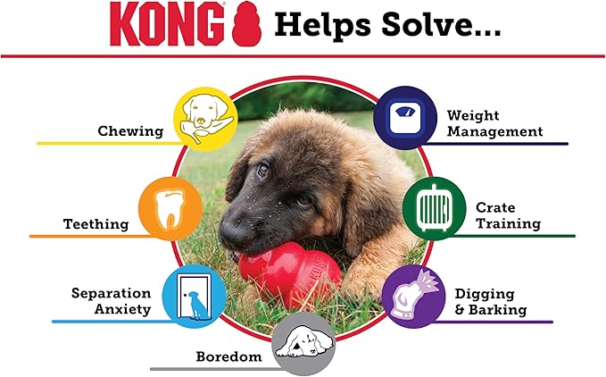 KONG Extreme Dog Toy - Fetch & Chew Toy - Treat-Filling Capabilities & Erratic Bounce for Extended Play Time Most Durable Natural Rubber Material - for Power Chewers - for XX-Large Dogs