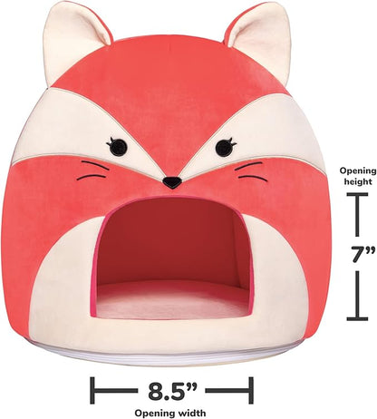 Squishmallows Original 16-Inch Fifi The Fox Pet Cave - Ultrasoft Official Jazwares Pet Bed for Dogs and Cats