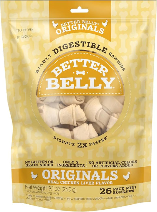Better Belly Rolls, Great Digestible Rawhide