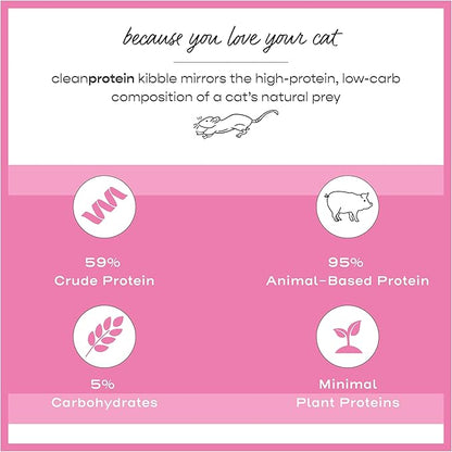 Dr. Elsey's cleanprotein Pork Cat Kibble 6.6 lb. Bag