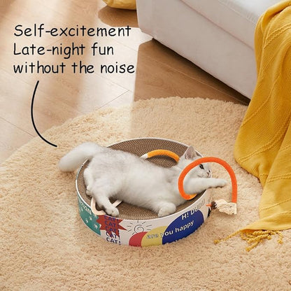 PAZ'S GIFT Cat Chew Toys - Kick & Rope Toys for Indoor Cat Interaction & Teething - 3 Pack