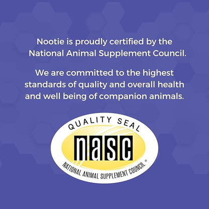 Nootie Progility Tear Stain Supplement for Dogs, Advanced Eye Health Formula, Helps Minimize Tear Stains, 80 Chews, Sold in Over 5,000 Vet Clinics and Pet Stores Worldwide