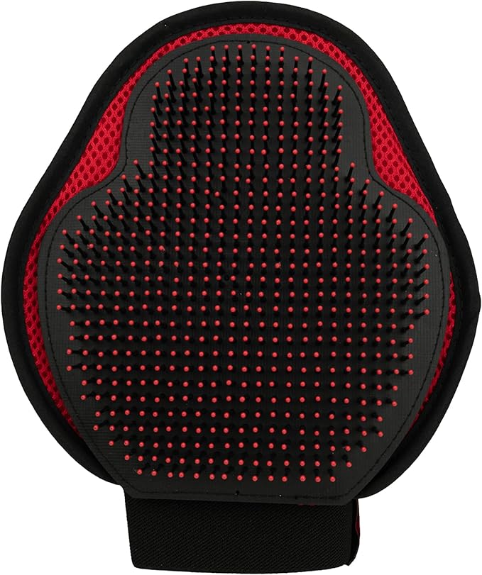 CHI for Dogs Detangling Grooming Glove - Dual-Sided Pet Glove for Wet or Dry Use - Dog Hair Remover and Deshedding Mitt for Gentle Brushing and Massaging - One Size Fits All