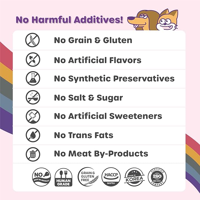 Choolip Squeeze Vita Stick Lickable Cat Treats & Dog Puree – 49-Count Variety Pack, Creamy Squeeze Tubes with Multivitamins, Grain-Free High-Protein Puree, Vet-Formulated Healthy Treats