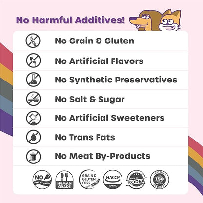 Choolip Squeeze Vita Stick Lickable Cat Treats & Dog Puree – 49-Count Variety Pack, Creamy Squeeze Tubes with Multivitamins, Grain-Free High-Protein Puree, Vet-Formulated Healthy Treats