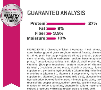 Eukanuba Adult Dry Dog Food, 28 lb Bag