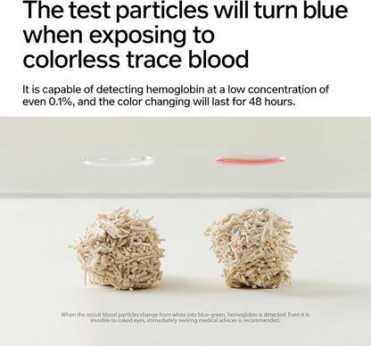 pidan Tofu Cat Litter Clumping,Flushable,Ultra Absorbent and Fast Drying, 100% Natural Ingredients Litter,Solubility in Water,Really Dust-Free,Less Scattering (5.3lb×1bag)