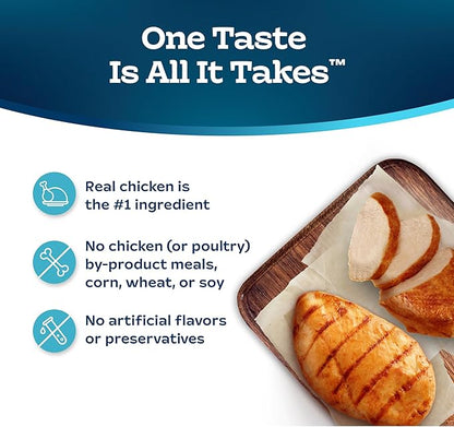 Blue Buffalo Tastefuls Adult Cat Dry Food, Multi-Protein Chicken & Turkey Recipe, 15-lb. Bag