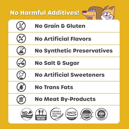 Choolip Squeeze Vita Stick Lickable Cat Treats & Dog Puree – 49-Count Kidney Support Tubes, Creamy Puree with Multivitamins for Urinary & Kidney Health, Grain-Free High-Protein Vet-Formulated Treats