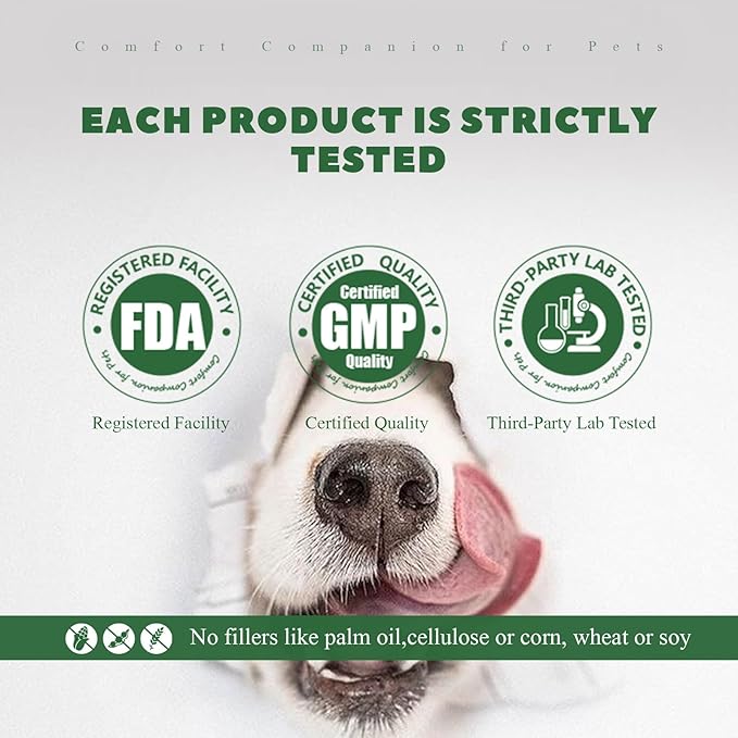 Dog Teeth Cleaning Powder, Dog Dental Powder for Teeth Cleaning and Dog Breath Fresh for Dogs with Probiotic & Tartar Remover, Plaque Off Dog Tooth Cleaning 150g