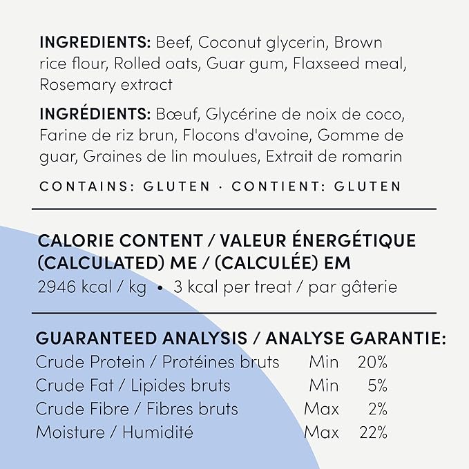 Crumps' Naturals Mini Trainers Semi Moist Beef 4.7oz