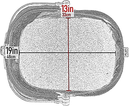 Pet Gear No-Zip View 360 Pet Safety Carrier & Car Seat for Small Dogs & Cats Push Button Entry, View 360 20-inch, Onyx