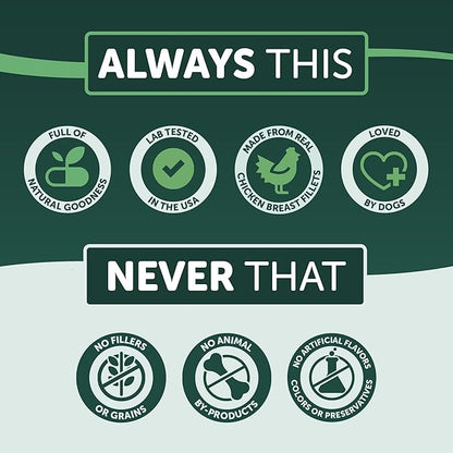 Healthfuls Chicken Wrapped Sweet Potato Dog Treats, 16oz