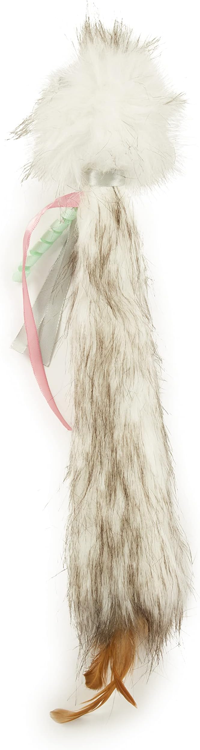 SmartyKat Chitter Critter Squirrel Electronic Sound Plush Kicker Cat Toy, Battery Powered - Gray, One Size (Pack of 2)