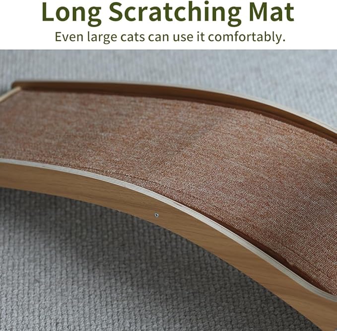 47in Cat Tree-Replacement Part,cat Scratching Post,cat Window Perch,for Large Cats and Kittens, (Brown)