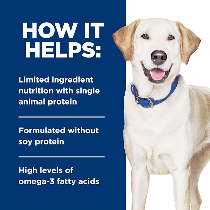 Hill's Prescription Diet d/d Skin/Food Sensitivities Duck Formula Wet Dog Food, Veterinary Diet, 13 oz. Cans, 12-Pack