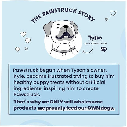 Pawstruck 2-in-1 Collagen Wrapped Jerky Natural Treats for Dogs - 5 Slices - Limited Ingredient Grain Free for Small, Medium, and Large Dogs