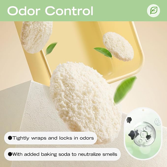 Natural Cat Litter Green Tea Scent, Plant-Based, Strong Clumping Litter, Odor Control, Easy Scooping, Clumps Lift Cleanly, Low Dust, Corn & Cassava Litter, 16.5 LB (5.5 LB x 3 Bags)