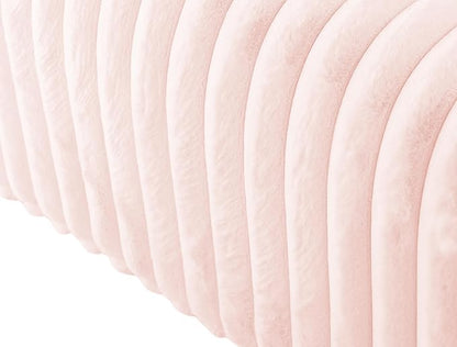 Storage Bench Pet Supplies Corduroy Bench Cat's nest to Hide for The Living Room, Entryway and Bedroom (Pink)