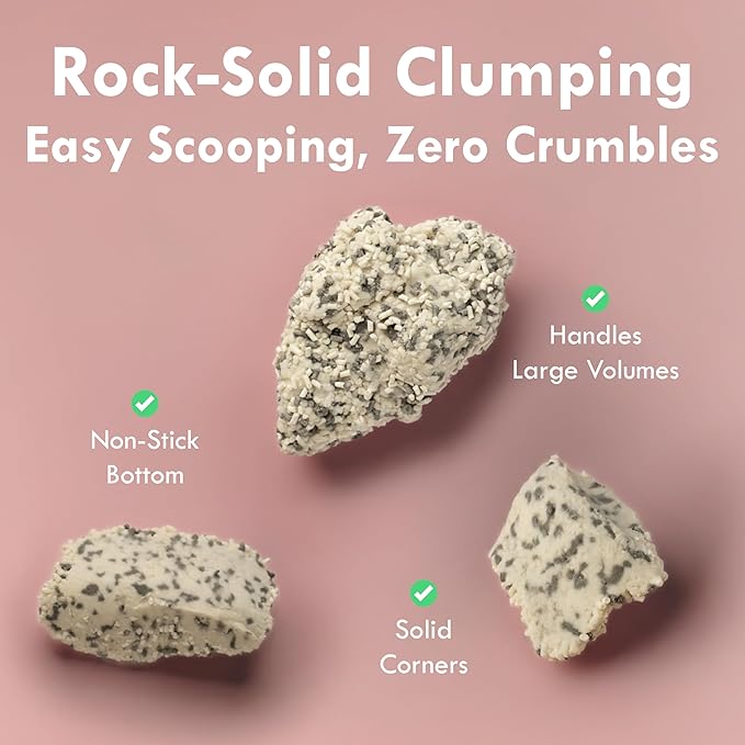 Lady N Granular Tofu Cat Litter Yosemite Scent, Mini-Pellet Compatible with Automatic Self-Cleaning Cat Litter Box, Premium Clumping, Low Dust, Probiotic Odor Control 9lb