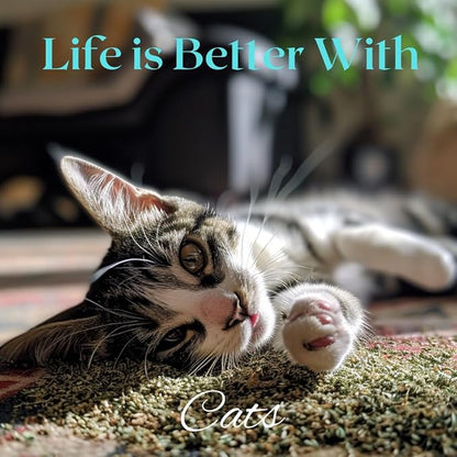 Catnip for Cats – 1oz Jar - 100% Essential Natural Cat Nip Herb Resealable Jar - Fresh Aroma Stimulates Activity & Enhancing Play for Indoor Cats - Great for Cat Nip Toys, Play & Training