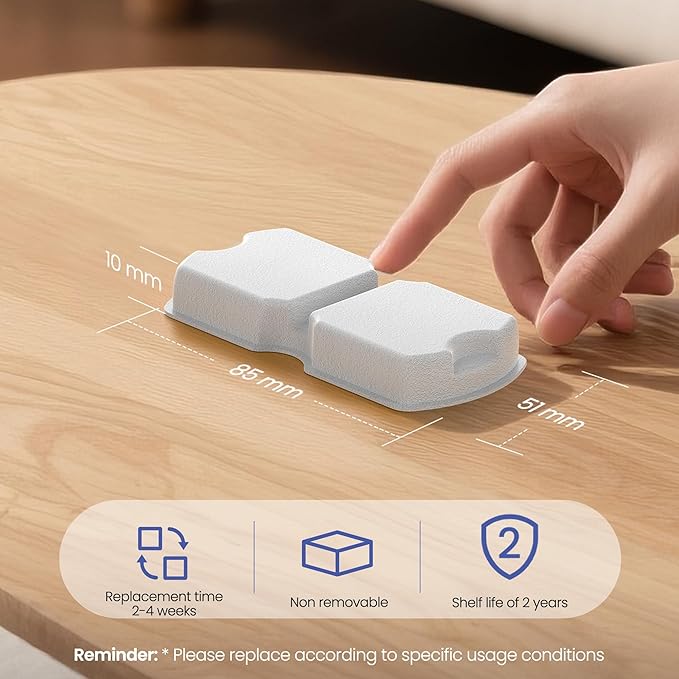 UMOCUOY Cat Water Fountain Filter: 12 Pet Fountain Replacement Screen for Stainless Steel - 6 Carbon Filters & 6 Foam Filters - Suitable for Cat Water Fountain Stainless Steel S17