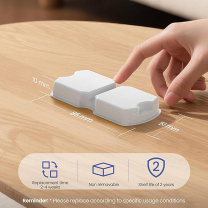 UMOCUOY Cat Water Fountain Filter: 12 Pet Fountain Replacement Screen for Stainless Steel - 6 Carbon Filters & 6 Foam Filters - Suitable for Cat Water Fountain Stainless Steel S17