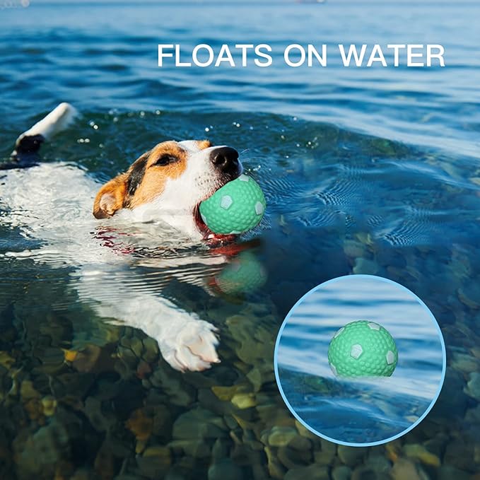 ptlsy Dog Ruber Balls 16 Pack Pet Mini Tennis Ball for Small Medium Dogs Fetching (2 inch)