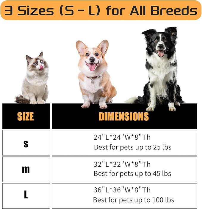 Comfort Donut Dog Bed for Small Dogs, Cat Bed & Pet Bed for Indoor Use, Medium Size with Soft Plush, Round Dog Beds for Large Dogs and Cats(Coffee, 24''Lx24''Wx8''Th)