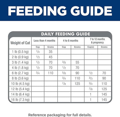 Hill's Science Diet Kitten, Kitten Premium Nutrition, Dry Cat Food, Ocean Fish & Brown Rice, 3.5 lb Bag