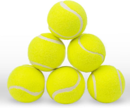 Pet Prime Dog Toy Tennis Ball 6 Pcak 2.5 Inch for Max Automatic Ball Lanucher Interactive Pet Balls for Exercise Training Play Fetch