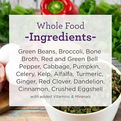 Dr. Harvey's Paradigm Green Superfood Dog Food, Human Grade Dehydrated Grain Free Base Mix for Dogs, Diabetic Low Carb Ketogenic Diet (3 Pounds)