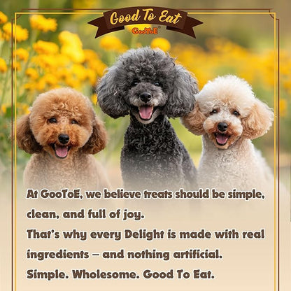 Gootoe Turkey Tendons for Dogs – All-Natural, Hypoallergenic Dog Treats, Rawhide Alternative, Long Lasting Puppy Chews, Healthy Dog Treats for Small Breeds, Rope (S), 16 oz Pack (1 lb)