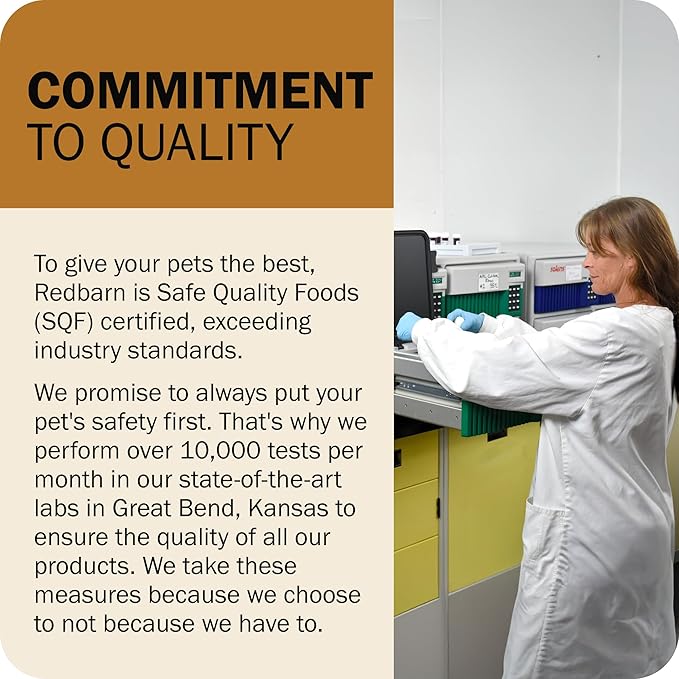 Redbarn Powerfood Fusion Air Dried Kibble Blend – Grain Free Sky Chicken Recipe – Made in USA Dry Dog Food for All Lifestages with Superfoods, Prebiotics, Postbiotics - 20lb Bag