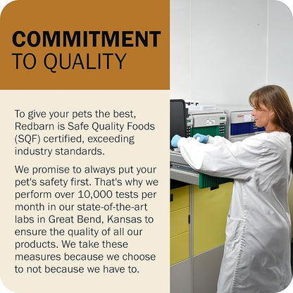 Redbarn Powerfood Fusion Air Dried Kibble Blend – Grain Free Sky Chicken Recipe – Made in USA Dry Dog Food for All Lifestages with Superfoods, Prebiotics, Postbiotics - 20lb Bag