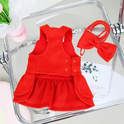 Dog Dress - Red Dress
