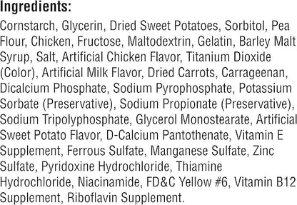 SmartBones Medium Chews With Real Sweet Potato 4 Count, Rawhide- Free Chews For Dogs