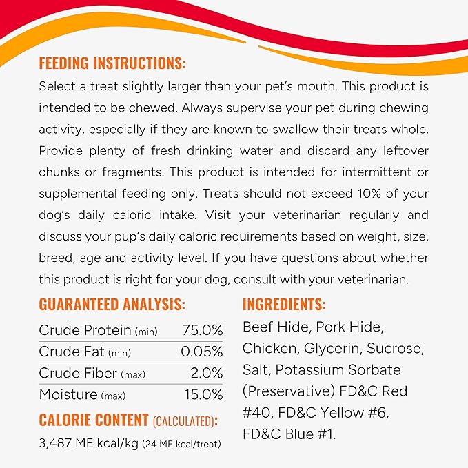 Good 'N' Fun Triple Flavor Twist Chews For Dogs, 22-Count