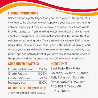 Good 'N' Fun Triple Flavor Twist Chews For Dogs, 22-Count