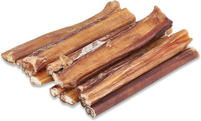 BRUTUS & BARNABY 12 Cow Ears + 12 Pig Ears + 12 Bully Sticks