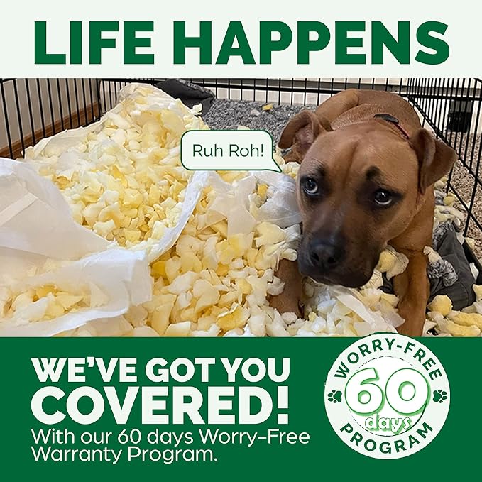 Furhaven Orthopedic Dog Bed for Large Dogs w/ Removable Bolsters & Washable Cover, For Dogs Up to 125 lbs - Plush & Woven Decor Comfy Couch Sofa - Diamond Blue, Jumbo Plus/XXL