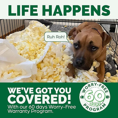 Furhaven Orthopedic Dog Bed for Large Dogs w/ Removable Bolsters & Washable Cover, For Dogs Up to 125 lbs - Plush & Woven Decor Comfy Couch Sofa - Diamond Gray, Jumbo Plus/XXL