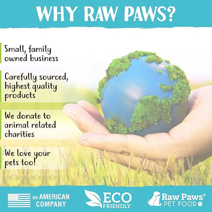 Raw Paws Virgin Organic Coconut Oil for Dogs & Cats, 4-oz - Treatment for Itchy Skin, Dry Nose, Paws - Hot Spot Lotion - Natural Hairball Remedy for Cats