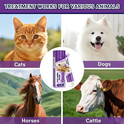 Dog Eye Lube Plus, Pet Eye Gel for Dogs, Cats, Keep Animal Eyes Health Cream, 0.53 oz