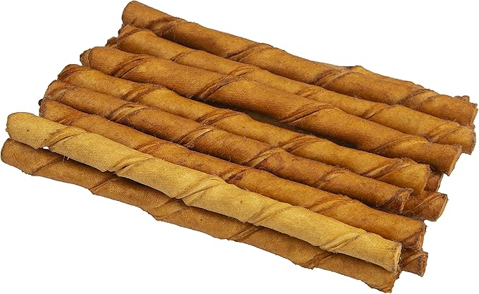 Better Belly Highly Digestible Rawhide Twist Sticks Chews, Treat Your Dog to a Chew with NO Artificial Colors or Flavors 25 Count (Pack of 2)