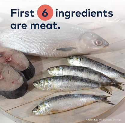 ZIWI Peak Steam & Dried Cat Food – Wild South Pacific Fish - High Protein, Skin & Coat Health, Low Carb, for All Life Stages (28.8oz)