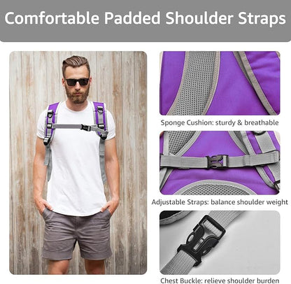 Cat Backpack Carrier Bubble Carrying Bag, Small Dog Backpack Carrier for Small Medium Dogs Cats, Space Capsule Pet Carrier Dog Hiking Backpack, Airline Approved Travel Carrier - Purple