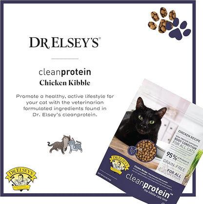 Dr. Elsey's cleanprotein Chicken Cat Kibble 6.6 lb. Bag