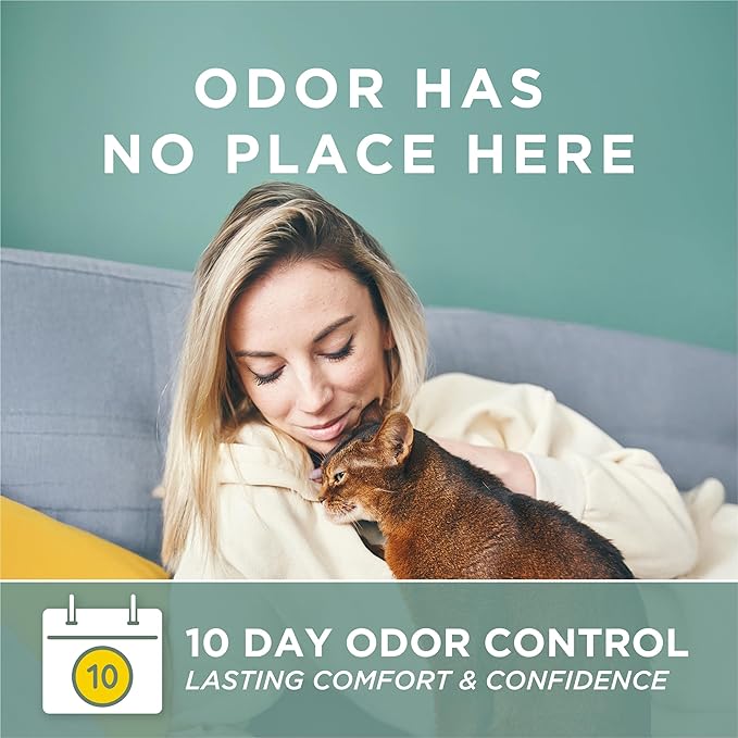 Purina Tidy Cats Clumping Cat Litter Odor Control, Free and Clean Unscented Multi Cat Litter - 16 lb. Bag